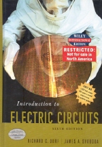 Introduction to Electric Circuits 6/E (Hardcover)