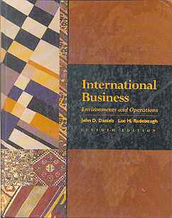 INTERNATIONAL BUSINESS (Hardcover) 7Edition