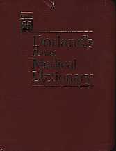 Dorlands Pocket Medical Dictionary (25/E)
