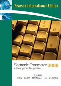 ELECTRONIC COMMERCE 2008 *PEARSON INTERNATIONAL EDITION