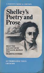 SHELLEYS POETRY AND PROSE (A NORTON CRITICAL EDITION)