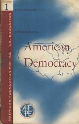 AMERICAN DEMOCRACY Vol 1