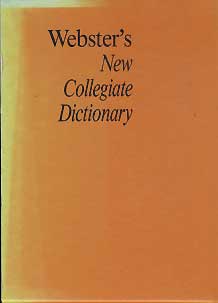 Websters New Collegiate Dictionary *양장본 