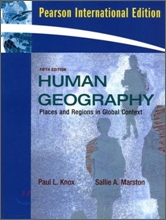 HUMAN GEOGRAPHY -PLACES AND REGIONS IN GLOBAL CONTEXT (5판)