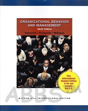 ORGANIZATIONAL BEHAVIOR AND MANAGEMENT (9판)