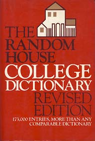 THE RANDOM HOUSE COLLEGE DICTIONARY (REVISED EDITION)