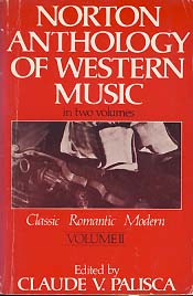 NORTON ANTHOLOGY OF WESTERN MUSIC 2 (CLASSIC ROMANTIC MODERN)