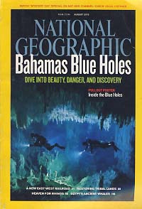 National Geographic 2010.8 BAHAMAS CAVES