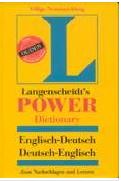 Langenscheidts Power Dictionary : English : Englisch-Deutsche/Deutsche-Englisch