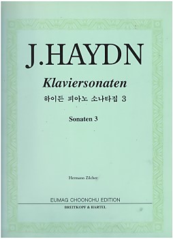 J.HAYDN Klaviersonaten Sonaten 3 (하이든 피아노 소나타집 3)